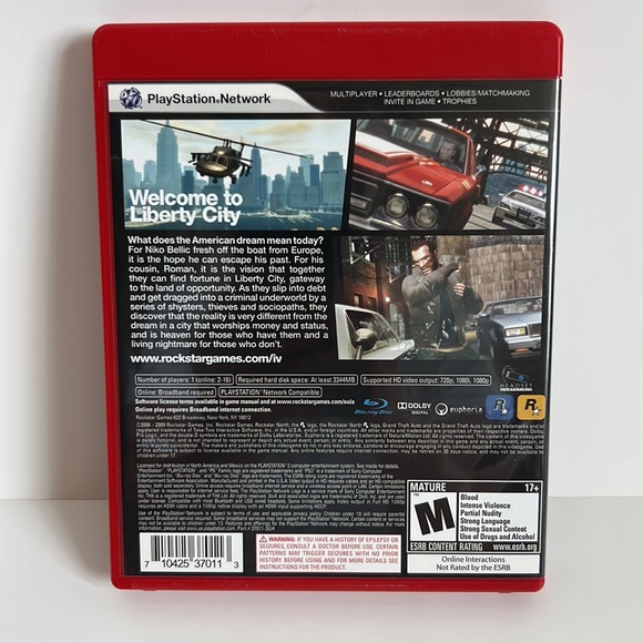 PS3 Grand Theft Auto IV - Picture 3 of 11